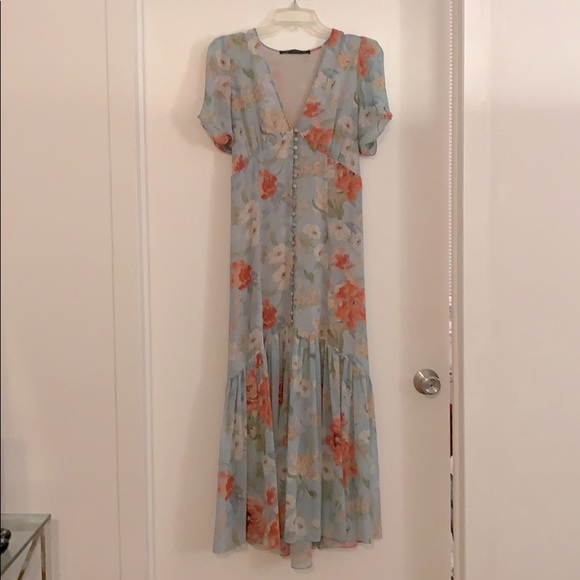 Zara Dresses & Skirts - Cap sleeve, flowy sun dress